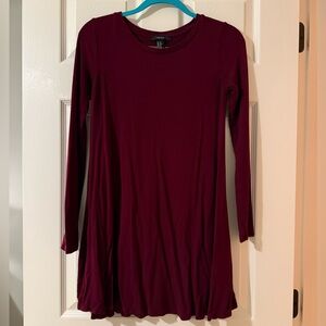 Forever 21 Maroon Dress
